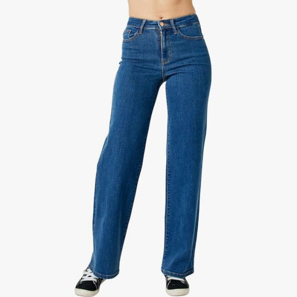 Judy Blue Classic High Rise Straight Jeans